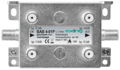 Axing BAB4-01P 4fach Abzweiger , 5-1218 Mhz