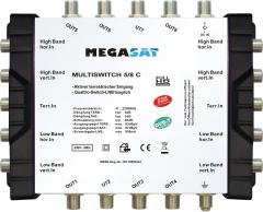 Megasat Multischalter 5/8C Kaskade 1SAT/8TN