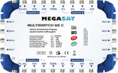 Megasat Multischalter 9/8C Kaskade 2SAT/8TN