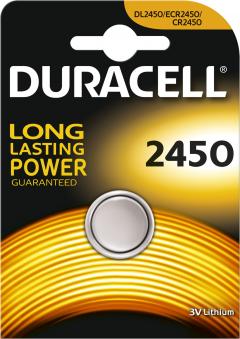 Duracell CR-2450 Lithium-Knopfzelle 3V