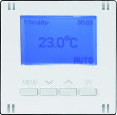 HHG 90961062-DE digital weiss Abdeckung Thermostat