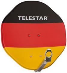 Telestar ALURAPID 45 in schwarz-rot-gelb