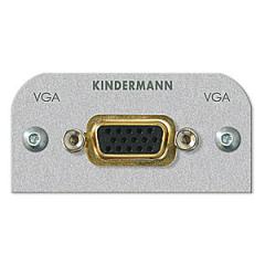 Kindermann 7441000552 VGA (voll) Steck Anschlussblende