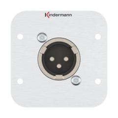 Kindermann 7441000416 Audio XLR Stec Anschlussblende