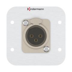 Kindermann 7441000412 Audio XLR Anschlussblende
