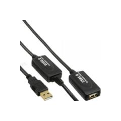 Kindermann 5771000115 A-St/A-Bu 15 m USB-Active Kabel 2.0