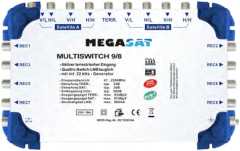 Megasat Multiswitch 9/8,NT