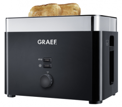 Graef TO62 Toaster schwarz