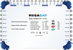 Megasat Multiswitch 17/16,NT
