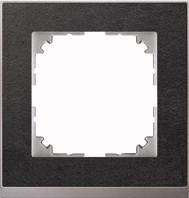 MERTEN MEG4010-3669 Rahmen 1fach schiefer/aluminium