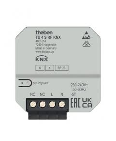 Theben 4961614 TU 4 S RF KNX UP-Tasterschnittstelle