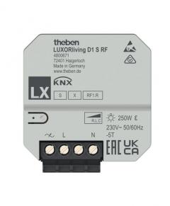 Theben 4800671 LUXORliving D1 S RF UP-Funk-Dimmaktor