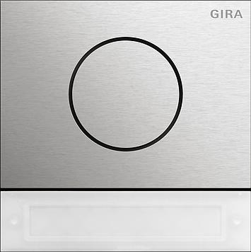 Gira 5569920 Türstationsmodul Inbetriebnahme-Tasten System 106 Edelstahl