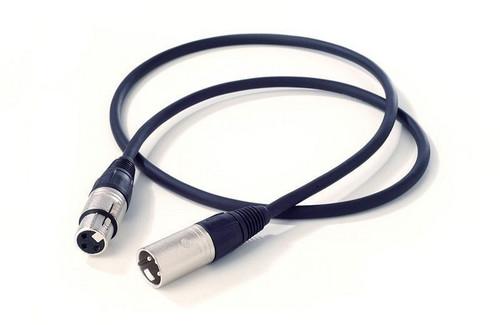 GLT 819066 Kabelsystem XLR-Kabel 3Pol Male/Female Neutrik , Schwarz