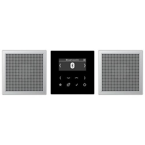 Jung DABAL2BT Smart Radio DAB+ Bluetooth®, Set Stereo, Serie LS, Aluminium
