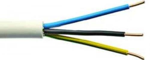 Kabel/Leitungen Mantelleitung Eca NYM-J 3x1,5 RG50m grau
