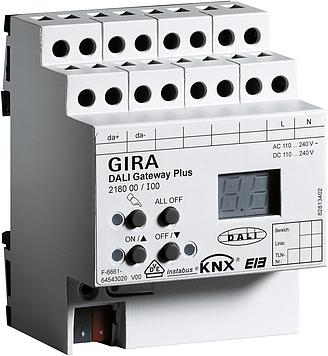 Gira 218000 DALI-Gateway Plus KNX REG