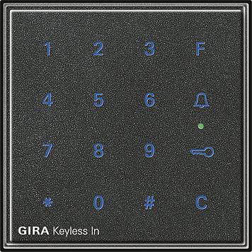 Gira 260567 Gira Keyless In Codetastatur Gira TX_44 (WG UP) Anthrazit