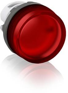 ABB Stotz-Kontakt ML1-100R , Signalvorsatz rot ohne Leuchtmittel , 1SFA611400R1001