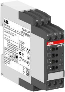 ABB Stotz-Kontakt CM-SFS.21P , Stromüberwachungsrelais 2We, B-C=3mA-1A RMS, 24-240VAC/DC , 1SVR740760R0400