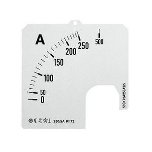 ABB Stotz-Kontakt SCL 1/100 , Wechselskala für AMT 1 Amperemeter SCL1-100 Wechselskala für AMT 1 , 2CSM110189R1041