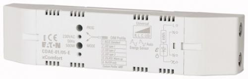 Eaton CDAE-01/05-E Smart-Dimmaktor, R/L/C/LED, 0-500W, 230VAC +EMS , 182449
