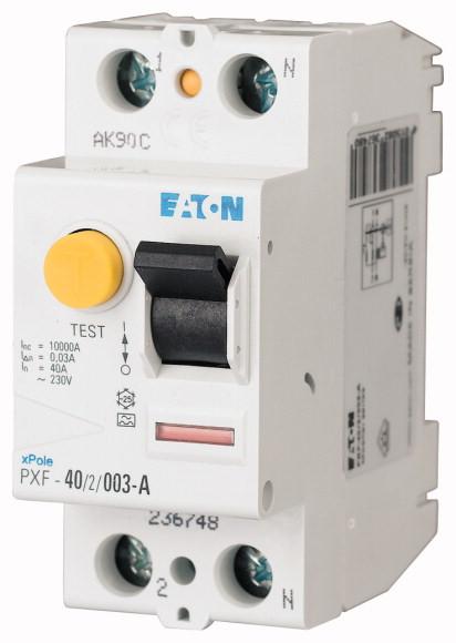 Eaton PXF-25/2/01-A FI-Schalter, 25A, 2p, 100mA, Typ A , 236745