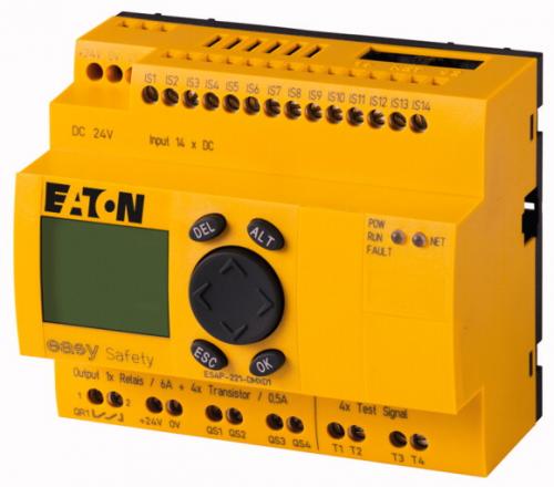 Eaton ES4P-221-DMXD1 Sicherheitssteuerrelais, 24 V DC,Transis , 111017