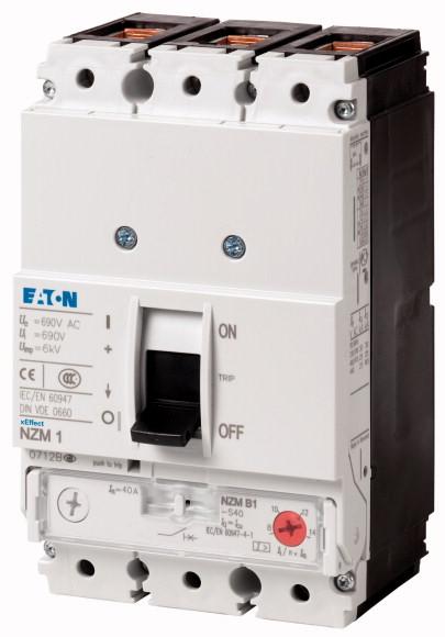 Eaton NZMC1-S50 Leistungsschalter, 3p, 50A , 271404