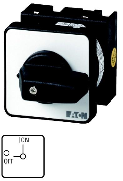 Eaton T0-1-15521/E EIN-AUS-Schalter, 1-polig, 20 A, 90 °, Einbau , 062589