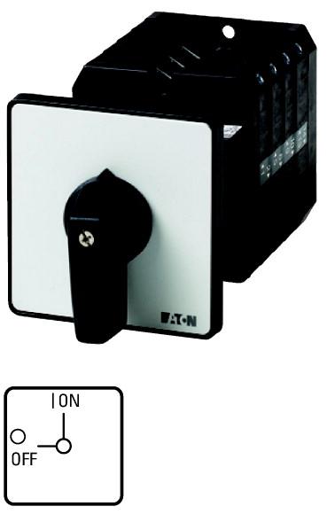 Eaton T5-4-8344/Z EIN-AUS-Schalter, 8-polig, 100 A, 90 °, Zwischenbau , 095956