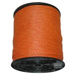 Rewwer-tec 858735 PP-Seil 10mm 200 m auf Trommel, orange
