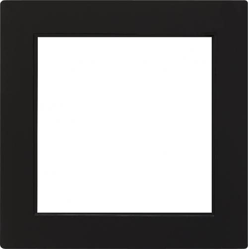 Gira 028247 Adapterrahmen quadr. 50 x 50 mm S-Color Schwarz