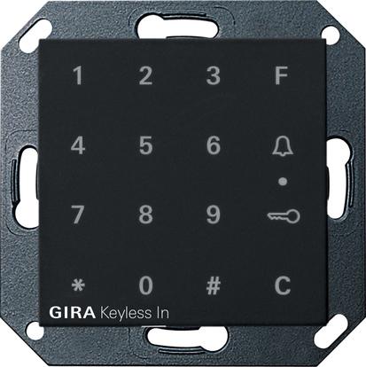 Gira 2605005 System 55 schwarz Keyless In-Codetastatur