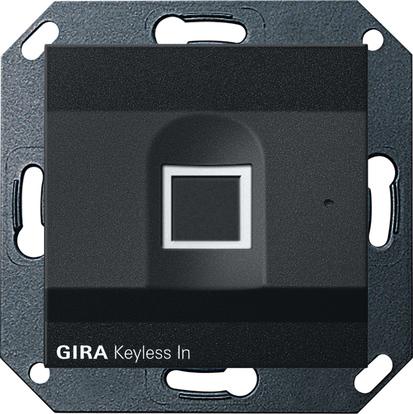 Gira 2617005 Leseeinheit System 55 schwarz Keyless In-Fingerprint