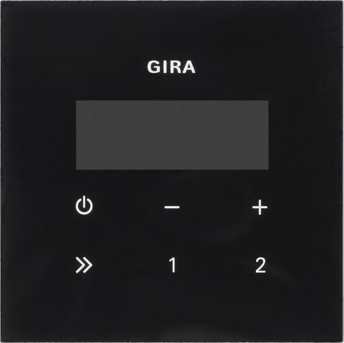 Gira 248100 Bedienaufsatz Unterputz-Radio RDS Flächenschalter