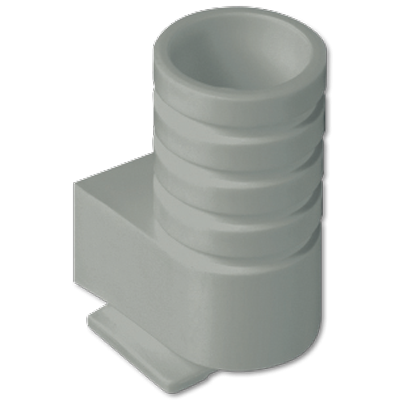 Jung 13SG Einführungsschieber für Rohr mit Außendurchmesser bis 16 mm, Thermoplast, steingrau