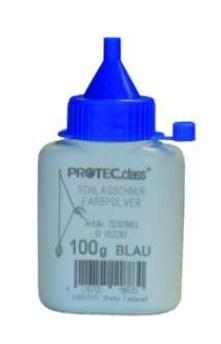 PROTEC.class 05101883 Spezial-Werkzeuge Schlagschnur Farbpulver blau 100g PSSFP