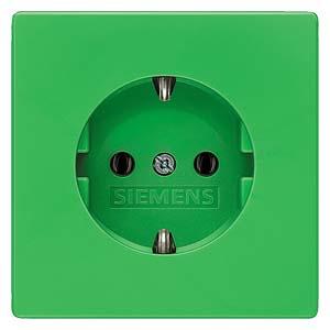 Siemens 5UB1851 Steckdose SCHUKO 10/16A 250V grün (SV)