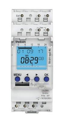 Theben 6110330 TR 611 top3 RC DCF/GPS Digitale Zeitschaltuhr