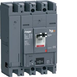 Hager HMW401NR h3+ P630 Energy 4P4D400A 50kA Leistungsschalter