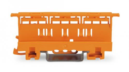 Wago 221-500 Befestigungsadapter für Klemmen der Serie 221 orange