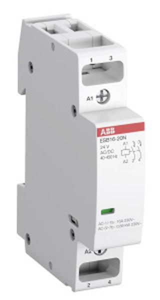 ABB Stotz-Kontakt ESB16-11N-01 , Installationsschütz 16 A, 1S/1Ö, 24 V AC/DC , 1SBE111111R0111