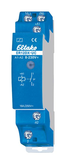 Eltako 22100002 Schaltrelais electronisch ER12-DX-UC Duplex-Technologie