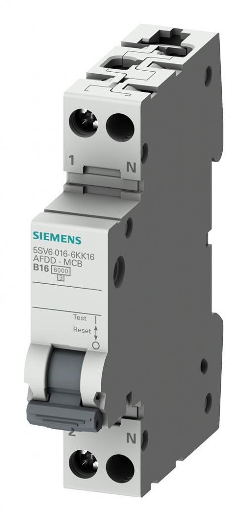 Siemens 5SV6016-6KK13 AFDD-MCB B13 2pol 230V 1TE Brandschutzschalter
