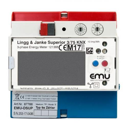 Lingg & Janke 87766 KNX Elektrozähler EMU