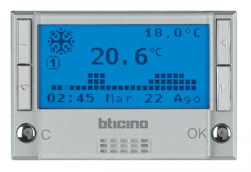 Bticino HC4451 Thermostat , (grau)