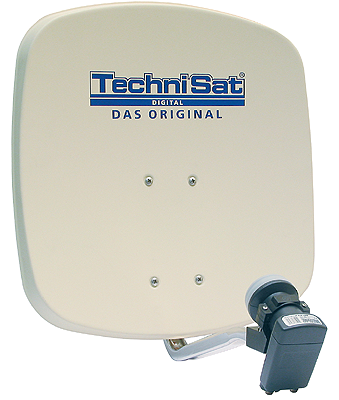TechniSat DigiDish 45 grau + Universal-Twin-LNB